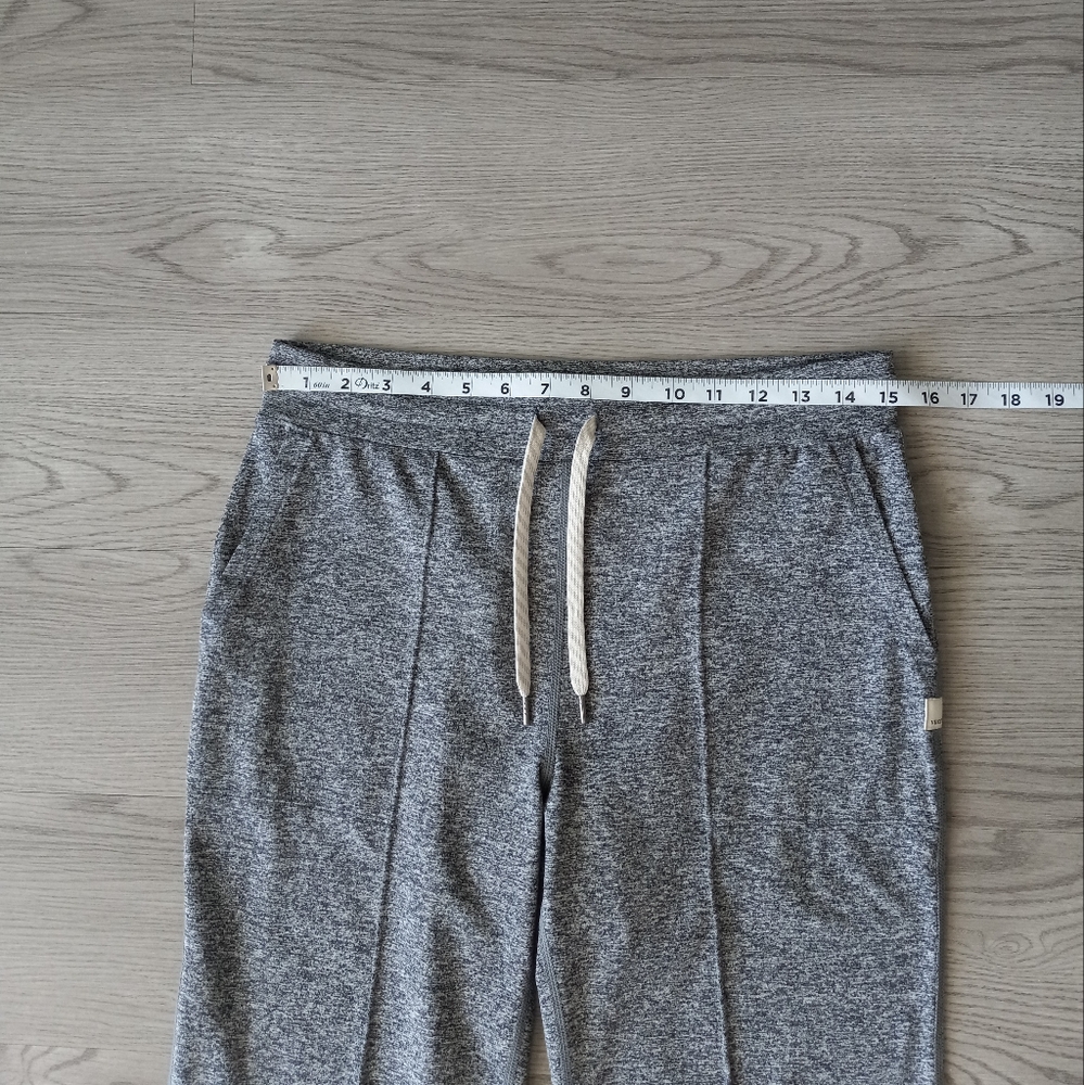 Vuori Halo Wideleg Flare DreamKnit Heather Grey M - Picture 11 of 16
